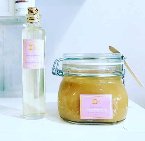 Tonic Body Oil & Sugar Body Scrub